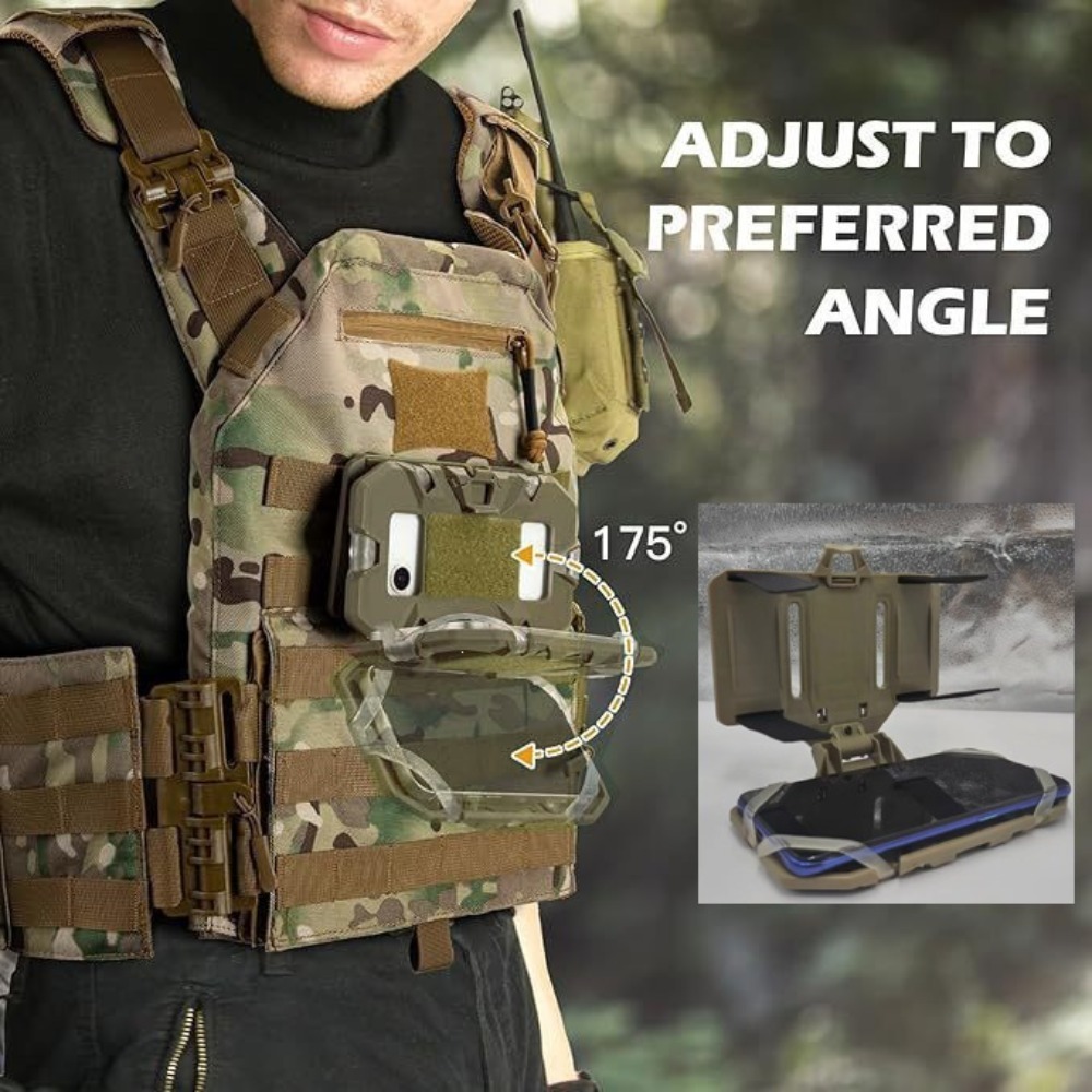 Tactical MOLLE Vest Phone Hold - Hunting Outdoor Game review and price