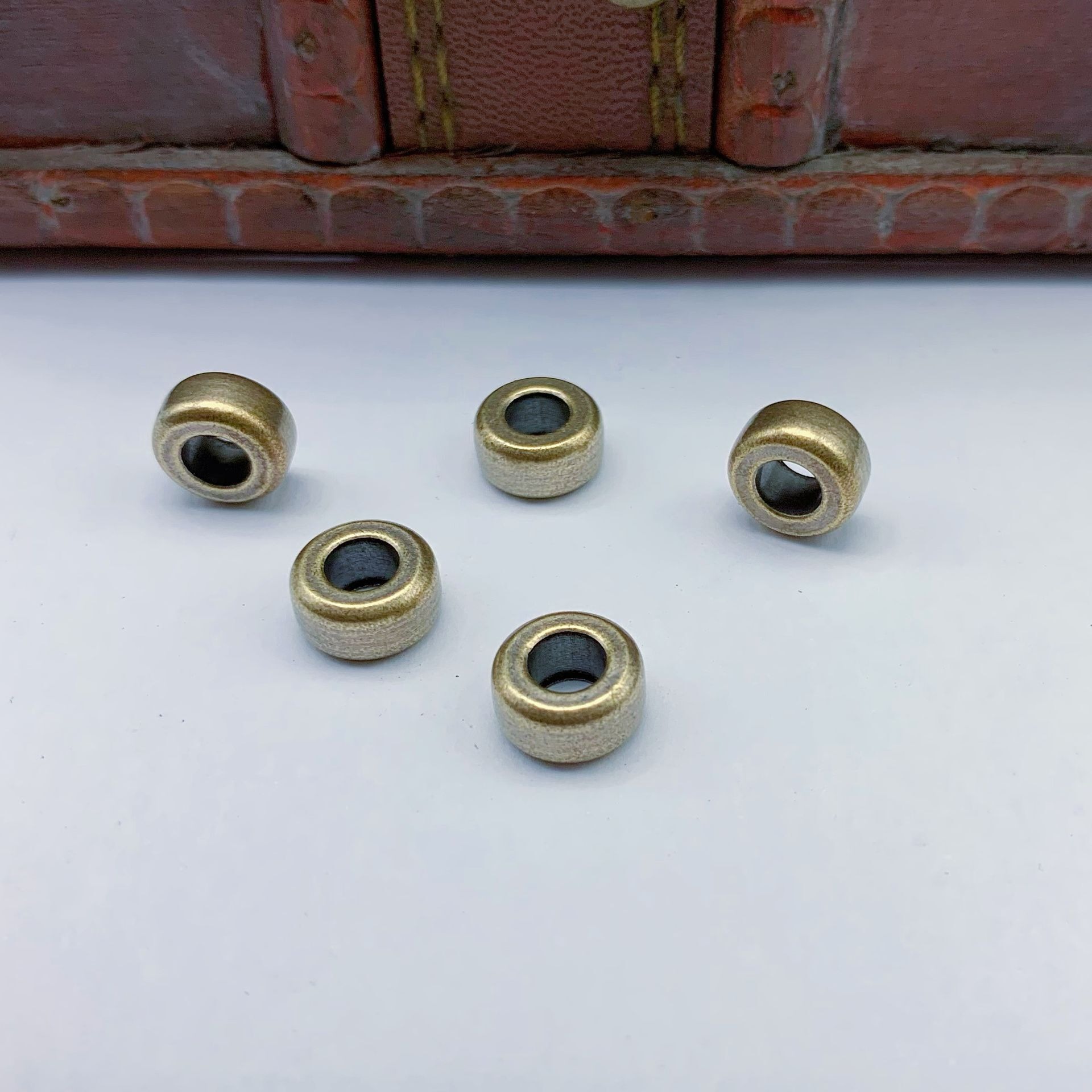 10pcs Brass old bead DIY brace - Paracord Survival Bracelet review and price