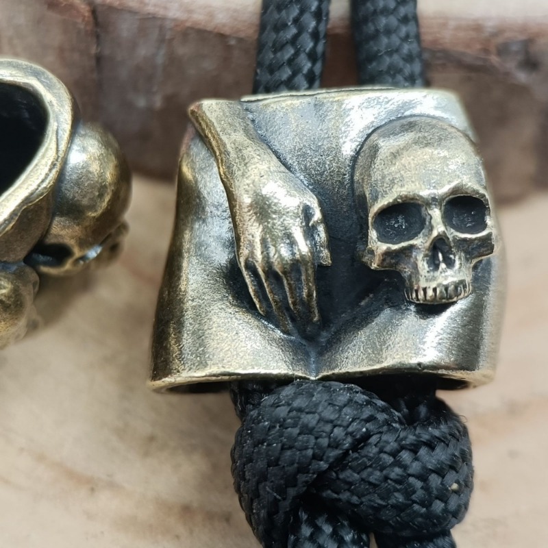 Love Skull Brass Knife Beads E - Paracord Survival Bracelet review and price