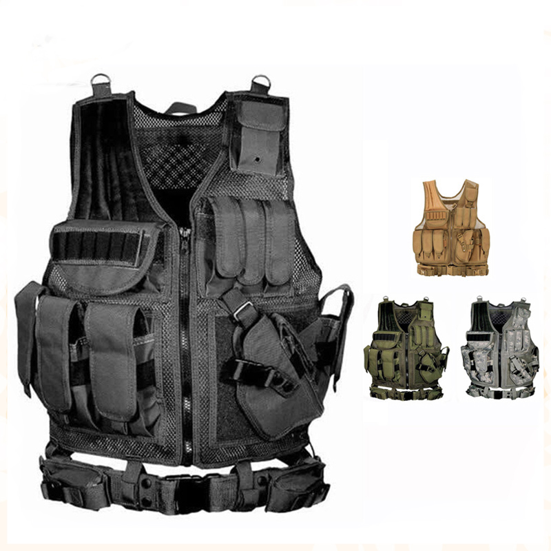 Adjustable Molle Tactical Vest - Hunting Outdoor Game review and price