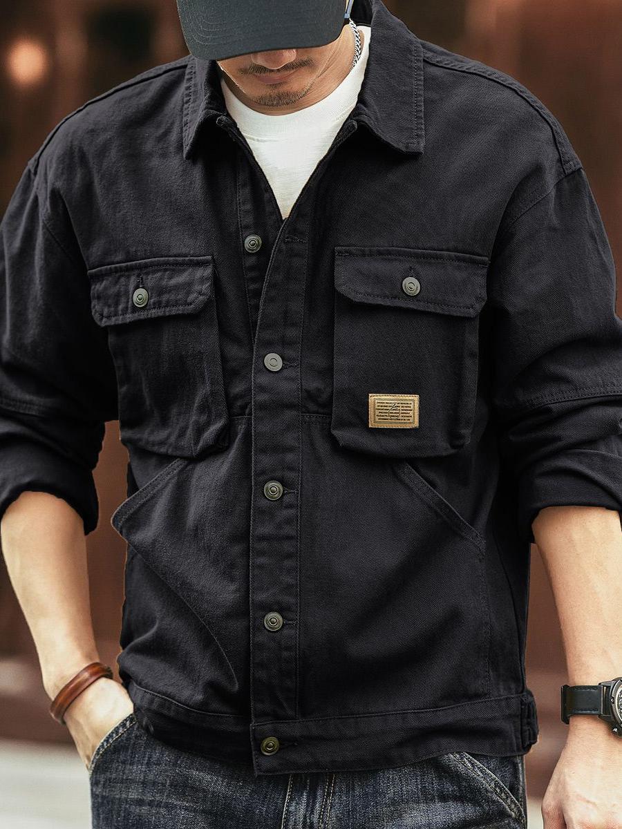 Retro American Denim Jacket Me - Outdoor Hunting Outfit review and price