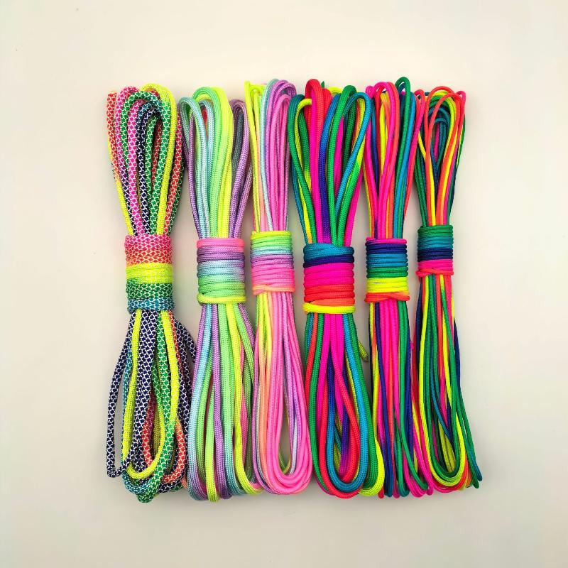 2mm/3mm/4mm Rainbow Paracord 7 - Paracord Survival Bracelet review and price