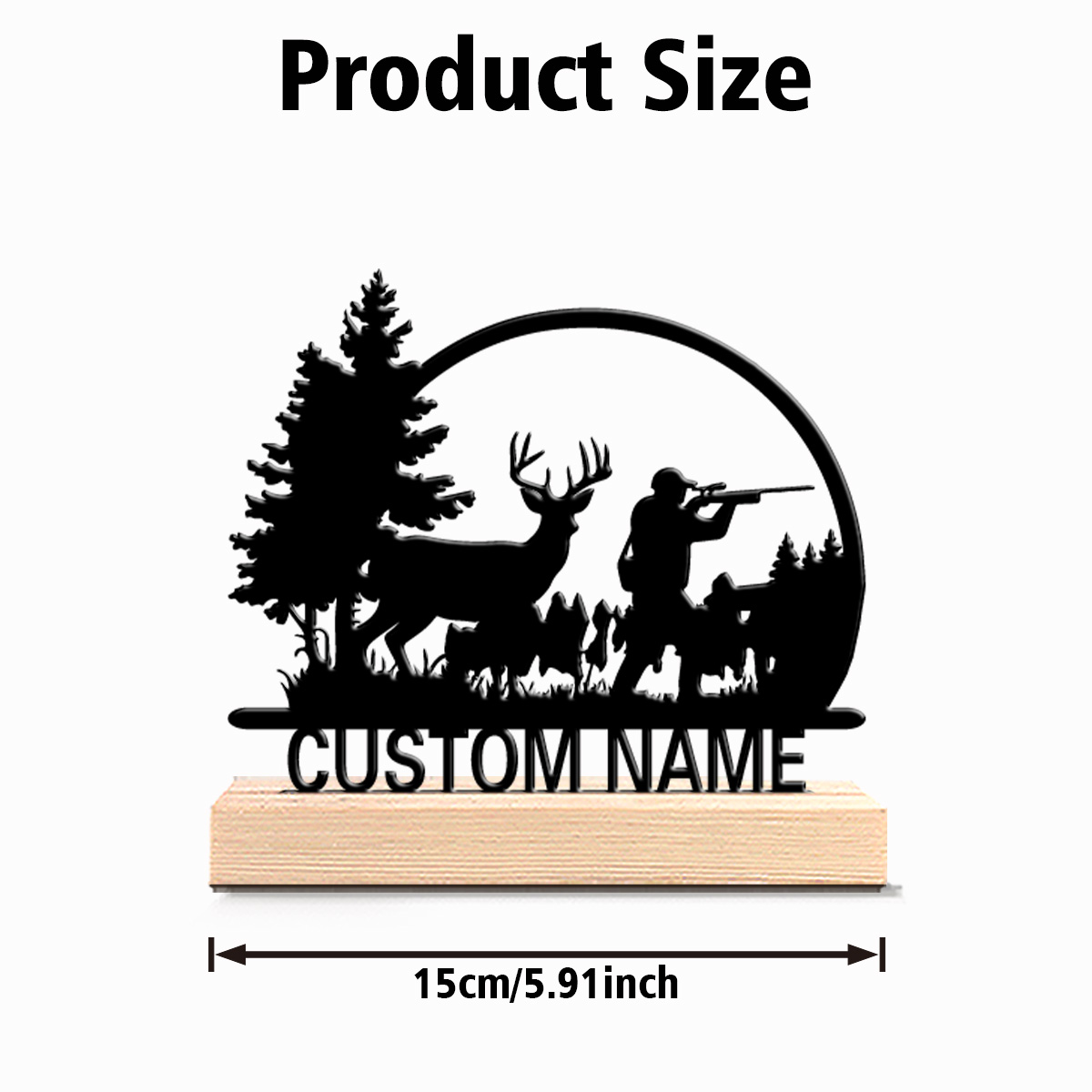 1pc Fashion ersonalized Custom - Hunting Outdoor Christmas Decorations review and price