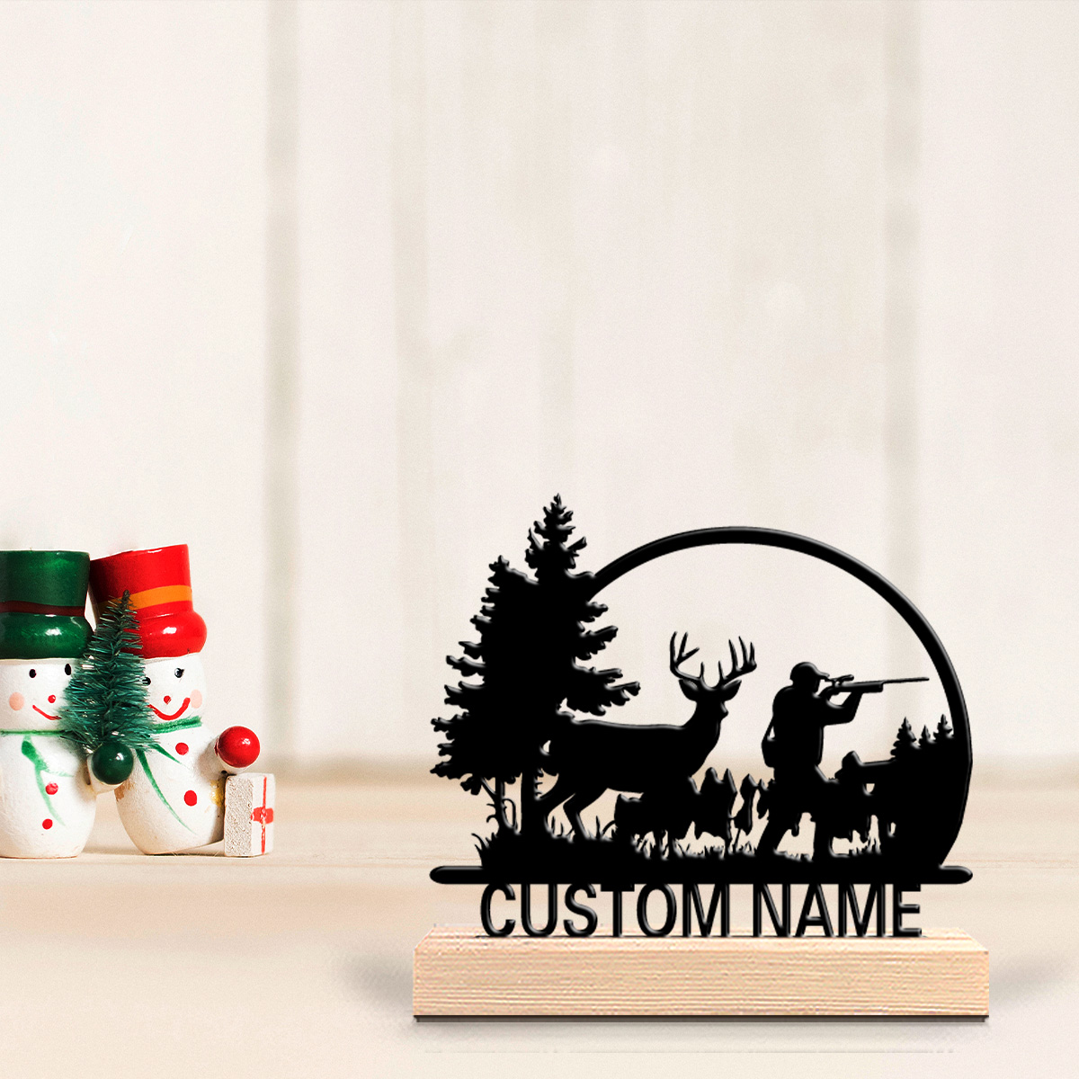 1pc Fashion ersonalized Custom - Hunting Outdoor Christmas Decorations review and price