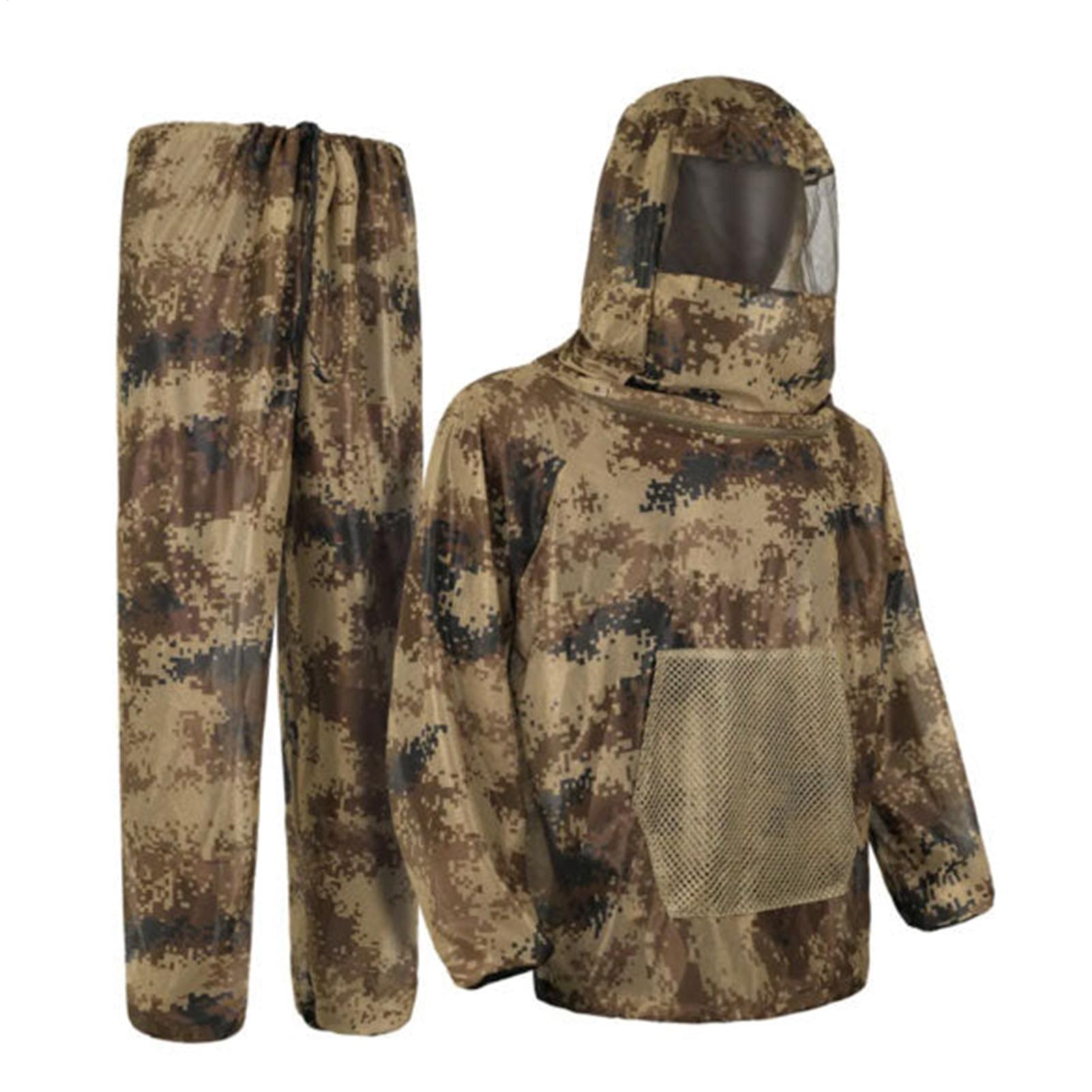 Men Hunting Clothes Fly Proof  - Outdoor Hunting Outfit review and price