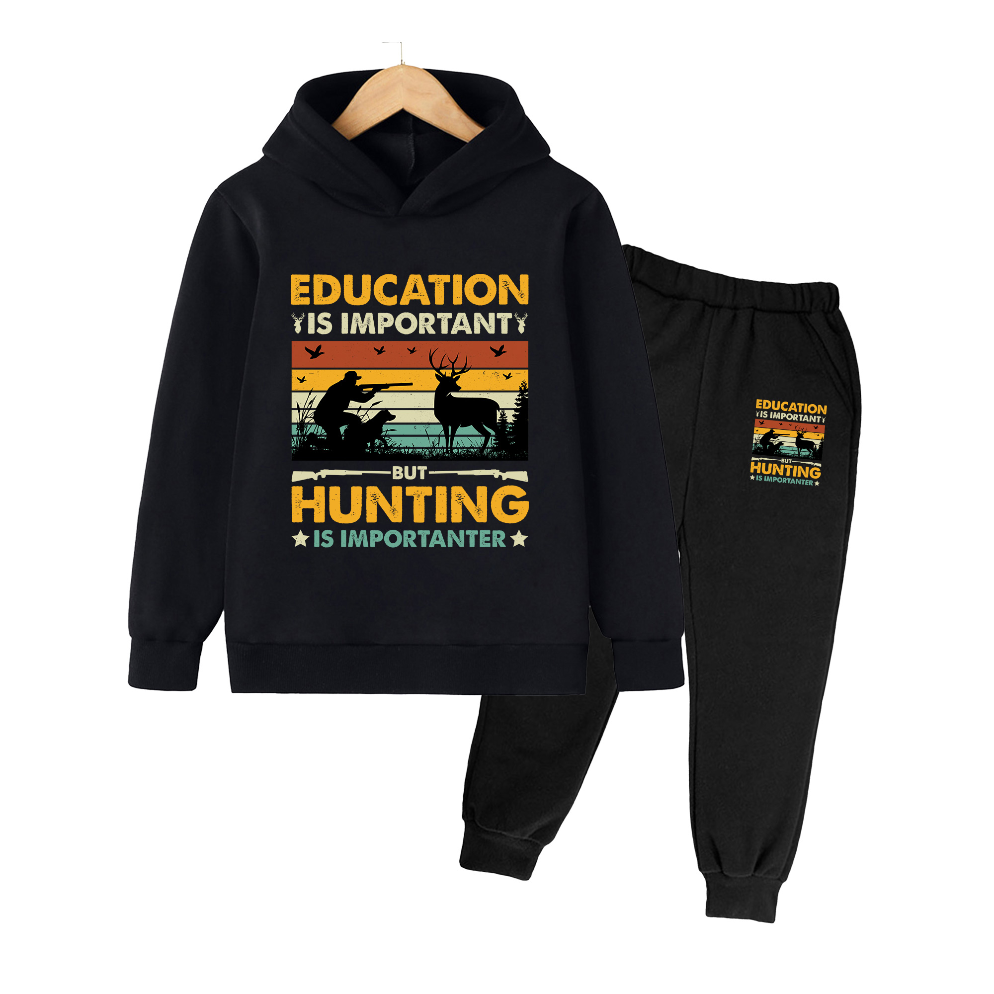 Kids Hoodie & Sweatpants Set,  - Hunting Outdoor Boys review and price