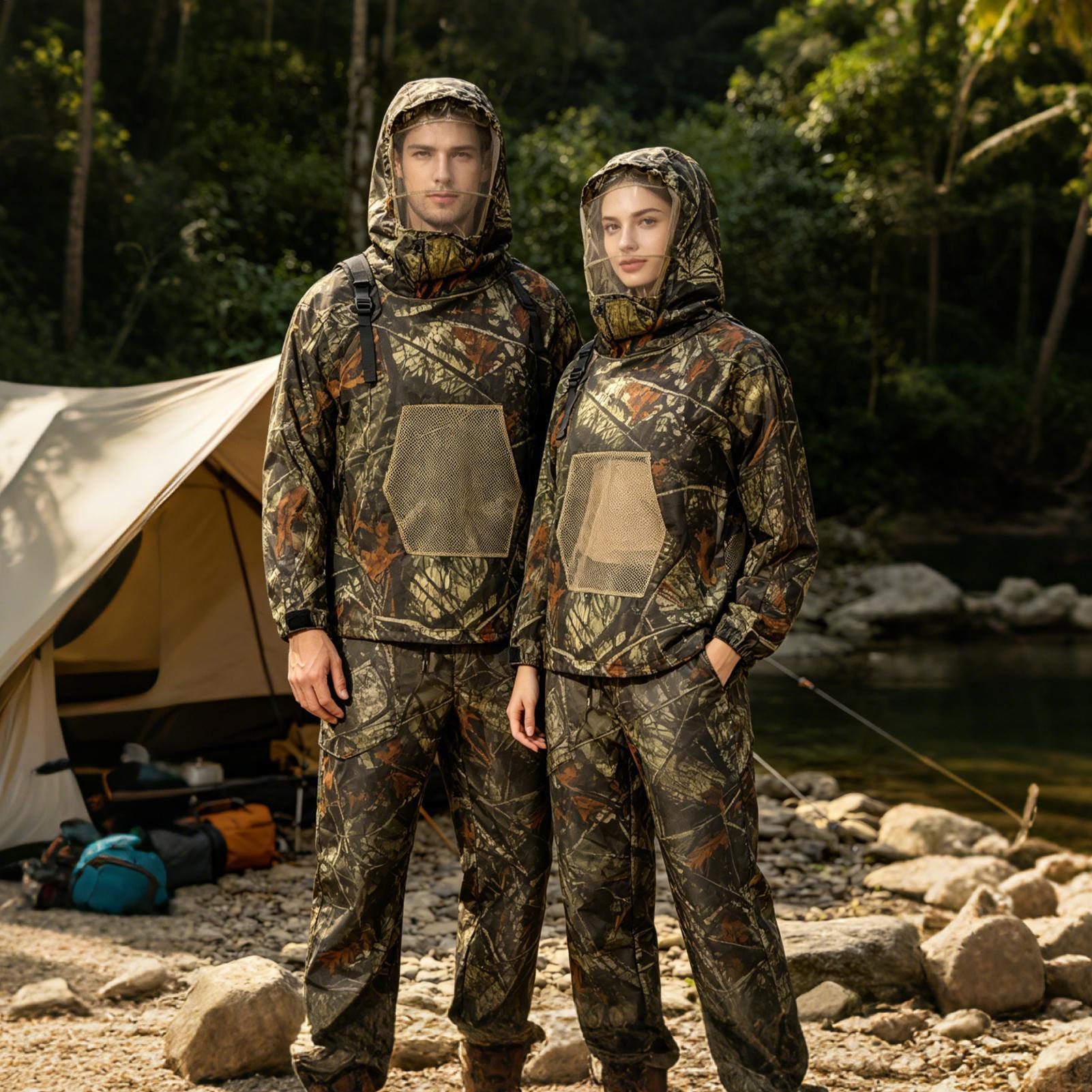 Hunting Clothes Fly Proof Mesh - Outdoor Hunting Outfit review and price