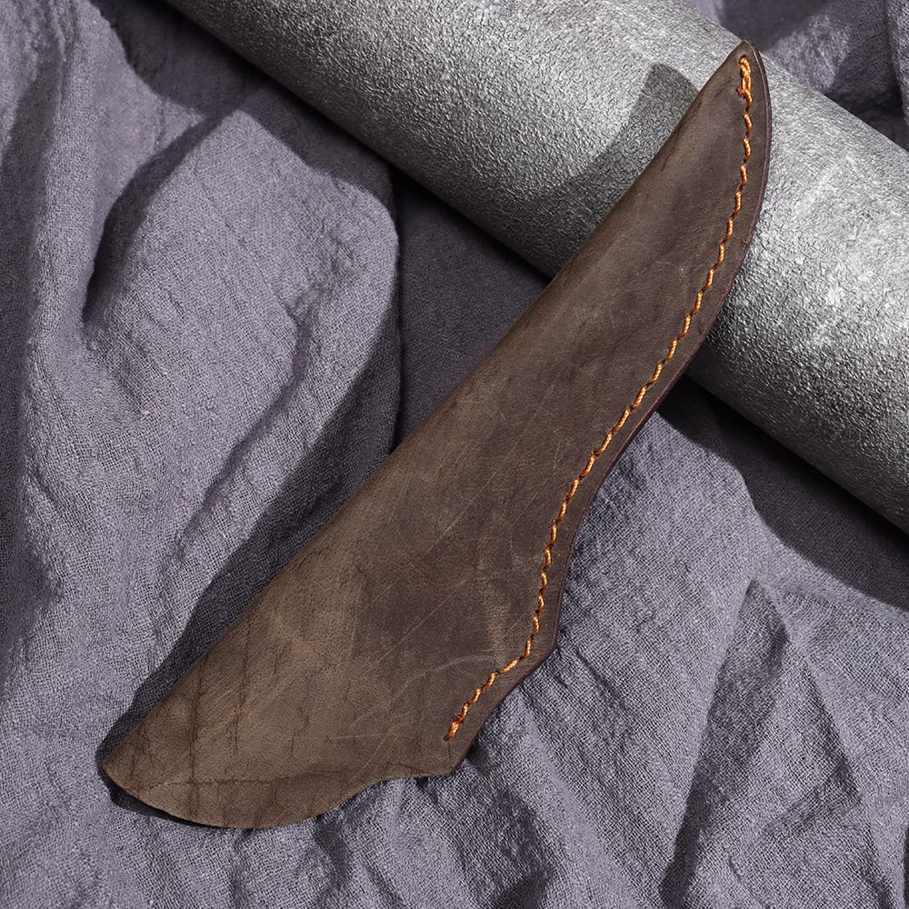 Brown Leather Sheath Holder Po - Hunting Knife Outdoor review and price