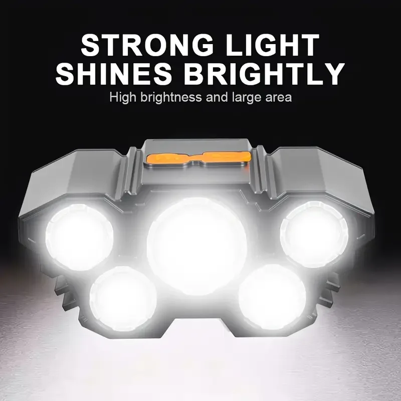 Portable 5LED Outdoor Headlamp - Hunting Fishing Outdoor review and price